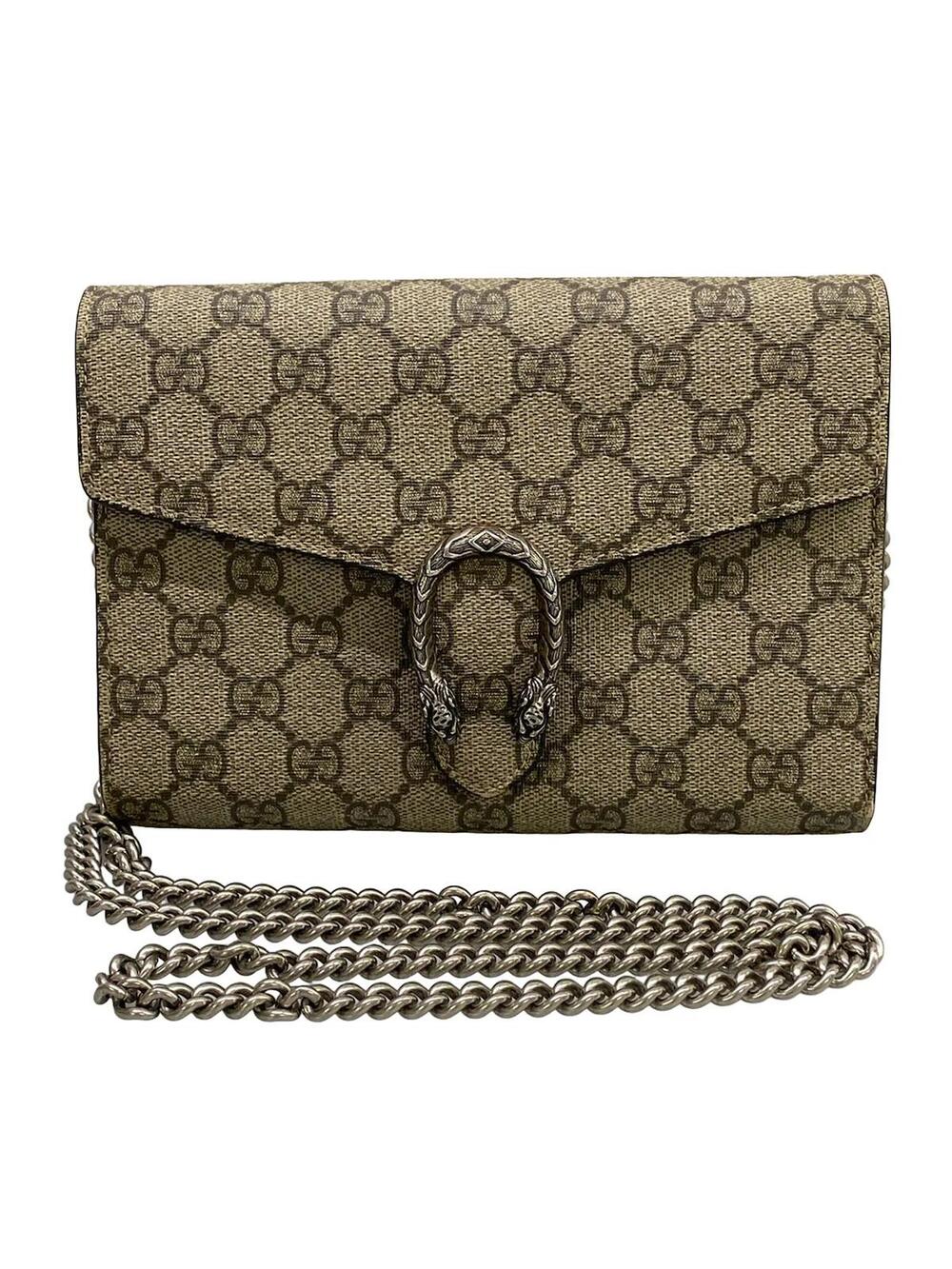 Gucci Dionysus/Gg Supreme Dark Brown #351027G95B